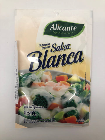 Alicante Polvo para preparar Salsa Blanca